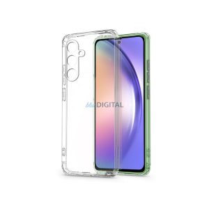 Samsung SM-A546 Galaxy A54 5G szilikon hátlap kameravédővel - Premium Clear CaseBox - átlátszó