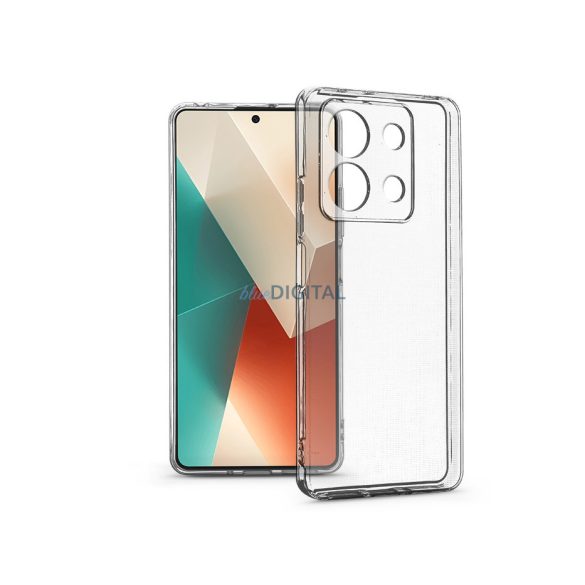 Xiaomi Redmi Note 13 5G szilikon hátlap kameravédővel - Premium Clear Case Box -átlátszó