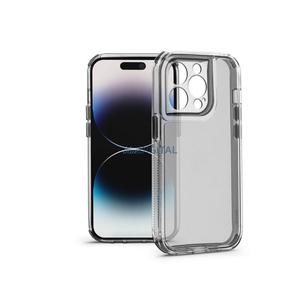 Haffner Matrix Clear kameravédős szilikon tok - Apple iPhone 14 Pro - átlátszó