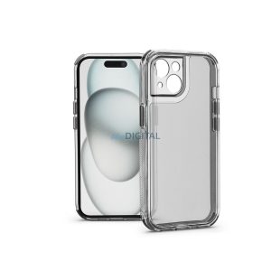 Haffner Matrix Clear kameravédős szilikon tok - Apple iPhone 15 - átlátszó