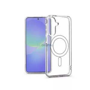 Haffner Clear Mag Cover szilikon tok - Samsung Galaxy SM-A366 A36 5G - átlátszó