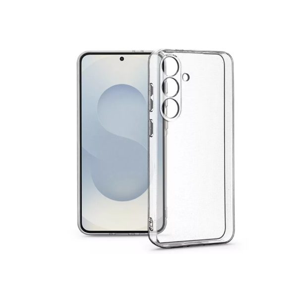Haffner Clear Case kameravédős szilikon tok - Samsung SM-A266 Galaxy A26 5G - átlátszó