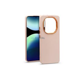   Haffner Frame szilikon tok - Xiaomi Redmi Note 14 Pro 5G/Note 14 Pro+ 5G - pink