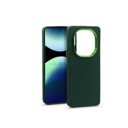   Haffner Frame szilikon tok - Xiaomi Redmi Note 14 Pro 5G/Note 14 Pro+ 5G - zöld