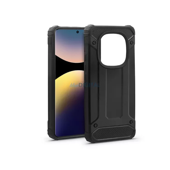 Haffner Armor ütésálló tok - Xiaomi Redmi Note 14 Pro 4G - fekete