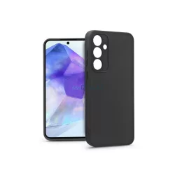 Haffner Soft szilikon tok - Samsung A556 Galaxy A55 - fekete