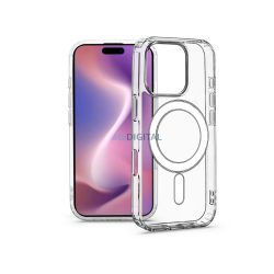  Haffner Anti Shock MagSafe szilikon tok - Apple iPhone 16 Pro Max - átlátszó