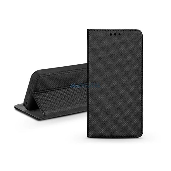 Haffner S-Book Flip oldalra nyíló tok - Xiaomi Redmi Note 14 5G - fekete