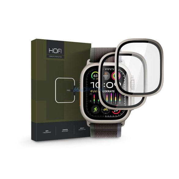 HOFI Glass Pro+ - Apple Watch Ultra 1/2 (49 mm) üvegfólia - 2 db/cs - titánium