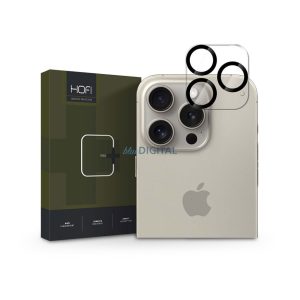 HOFI Cam Pro+ hátsó kameralencse védőüveg - Apple iPhone 16 Pro/16 Pro Max -    átlátszó