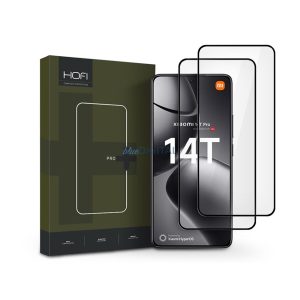 HOFI Glass Pro+ üvegfólia - Xiaomi 14T/14T Pro - 2 db/cs - fekete