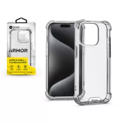   Roar Armor Gel szilikon tok - Apple iPhone 15 Pro - átlátszó