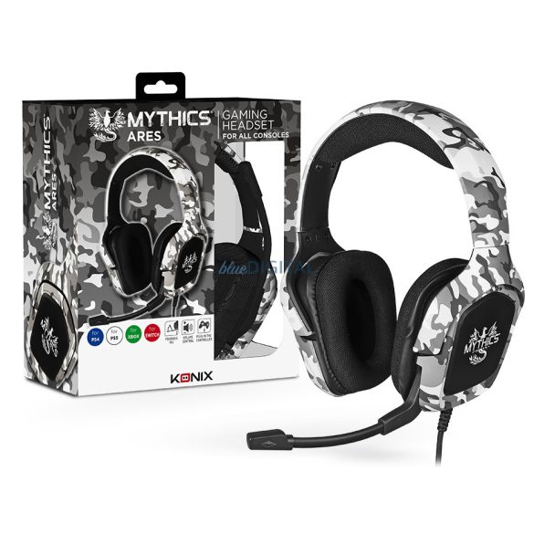 Mythics Ares camouflage vezetékes headset