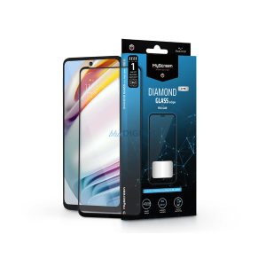 Motorola Moto G40/G60/G60s edzett üveg képernyővédő fólia - MyScreen Protector  Diamond Glass Lite Edge2.5D Full Glue - fekete