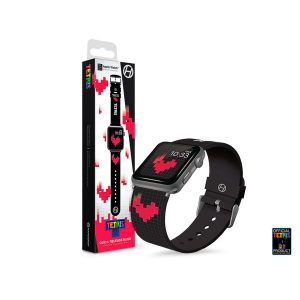 Hyperkin Tetris Limited Edition Quick Release szilikon óraszíj - Apple Watch +  Android Smartwatch - 38/40/42/44 mm - Heart Drop