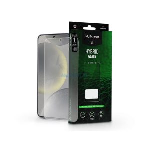 Samsung SM-S921 Galaxy S24 rugalmas üveg képernyővédő fólia - MyScreen ProtectorHybrid Glass Green - átlátszó