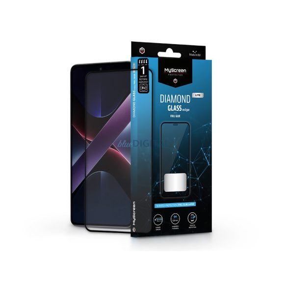 MyScreen Diamond Glass Lite Edge2.5D Full Glue - Xiaomi Poco X7 Pro üvegfólia