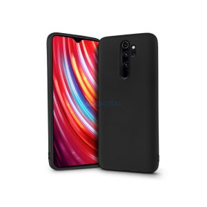 Haffner Soft Premium szilikon tok - Xiaomi Redmi Note 8 Pro - fekete