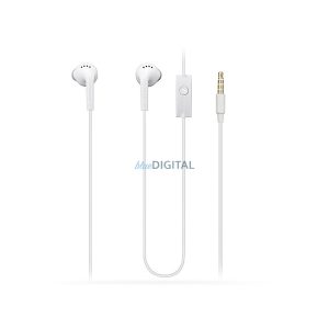 Samsung gyári sztereó felvevős fülhallgató - EHS61ASFWE - 3,5 mm jack - fehér   (ECO csomagolás)