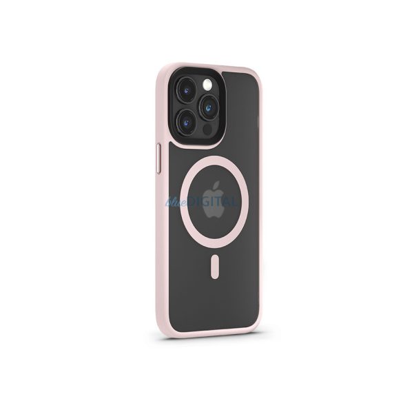 Devia Pino Series Magnetic ütésálló tok - Apple iPhone 16 Pro Max - pink