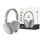 Devia EarBass Pro2 ANC Bluetooth sztereó fejhallgató beépített mikrofonnal - ezüst