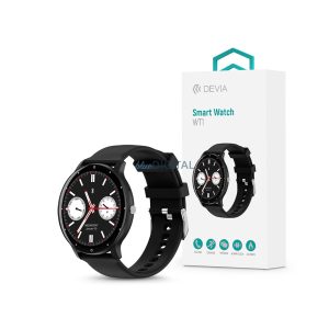 Devia WT1 Smart Watch okosóra - fekete