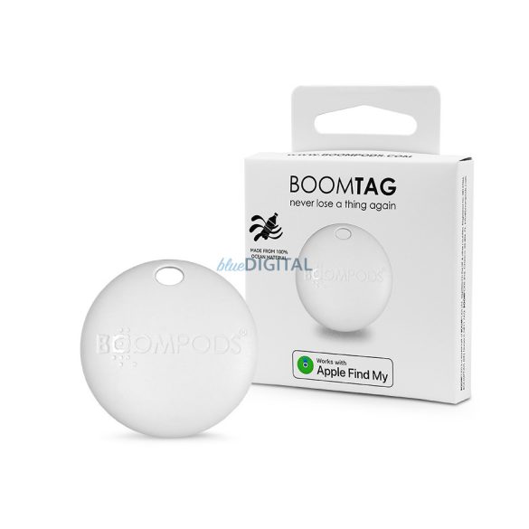 Boompods bluetooth tracker AirTag - Boompods Boomtag - fehér