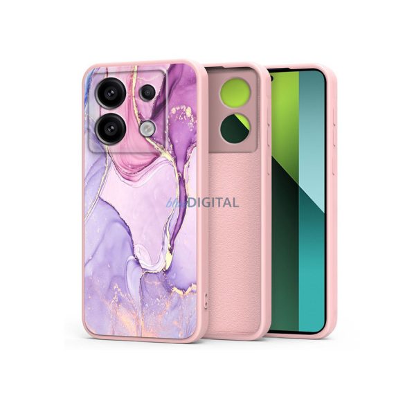 Xiaomi Redmi Note 13 Pro 5G/Poco X6 5G szilikon hátlap - Tech-Protect Icon -    marble