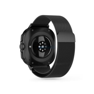 Tech-Protect Milanese Band - Samsung Galaxy Watch Ultra (47 mm-es) fém szíj -   fekete