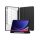 Samsung X710/X716B Galaxy Tab S9 11.0 tablet tok (Smart Case) on/off funkcióval,Pencil tartóval - Tech-Protect Hybrid - fekete (ECO csomagolás)