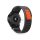 Garmin Fenix 5 / 6 / 6 Pro / 7 nylon óraszíj - fekete/narancs (ECO csomagolás)