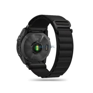 Garmin Fenix 5 / 6 / 6 Pro / 7 nylon óraszíj - Tech-Protect Nylon Pro - fekete