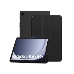 Samsung X210/X215/X216 Galaxy Tab A9+ 11.0 tablet tok (Smart Case) on/off       funkcióval - Tech-Protect - fekete (ECO csomagolás)