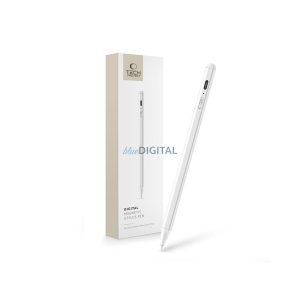 Tech-Protect Digital Magnetic Stylus Pen aktív toll rajzhoz, jegyzethez - Apple iPad-hez - fehér