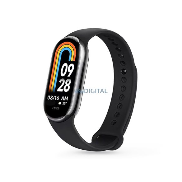 Tech-Protect IconBand - Xiaomi Smart Band 8 / 9 / NFC szilikon szíj - fekete