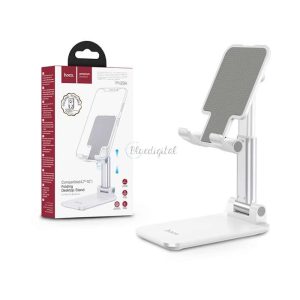 HOCO univerzális asztali telefon/tablet tartó 4,7-10" méretű készülékhez - HOCO PH29A Compatible Folding Desktop Stand - fehér