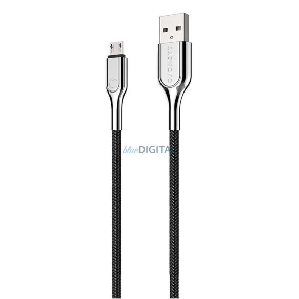 Kábel USBMicro USB Cygnett Armor 12W 2m (fekete)