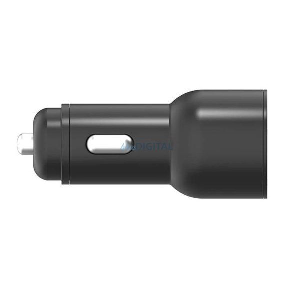Autós töltő Cygnett USB, USB-C 20W (fekete)
