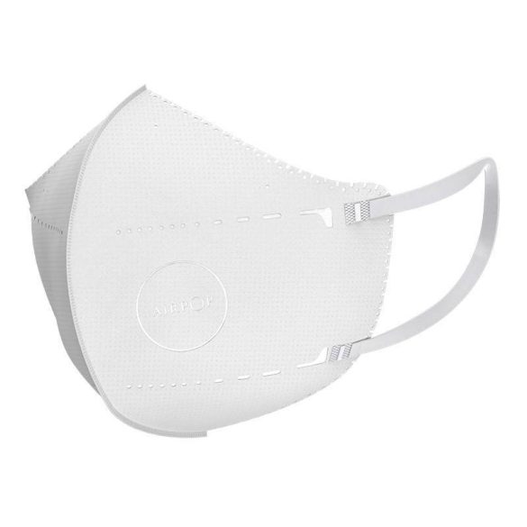 AirPop Pocket szmogellenes maszk 2 db. fehér