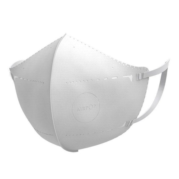 AirPop Pocket szmogellenes maszk 2 db. fehér