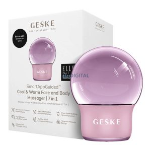 Geske Cool & Warm 7in1 ívelt- és testmasszírozó (rózsaszín)