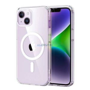 ESR Krystec átlátszói iPhone 14/13 tok, Magsafe (átlátszó)