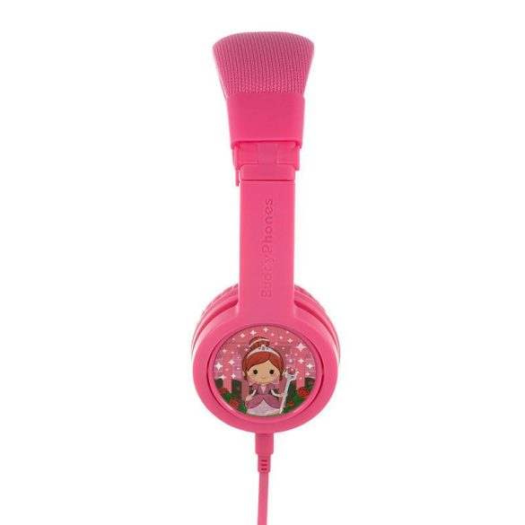 Vezetékes fejhallgató gyerekeknek Buddyphones Explore Plus (rózsaszín)