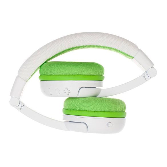 Vezeték nélküli fejhallgató gyerekeknek BuddyPhones School+ (zöld)