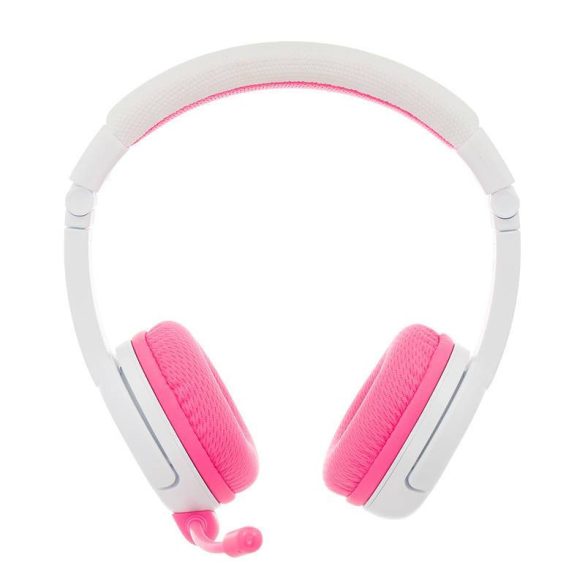 Vezeték nélküli fejhallgató gyerekeknek BuddyPhones School+ (rózsaszín)