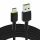 USB kábel - USB-C Green Cell GC Ray, 120cm, zöld LED, Ultra Charge, QC 3.0, Ultra Charge, QC 3.0