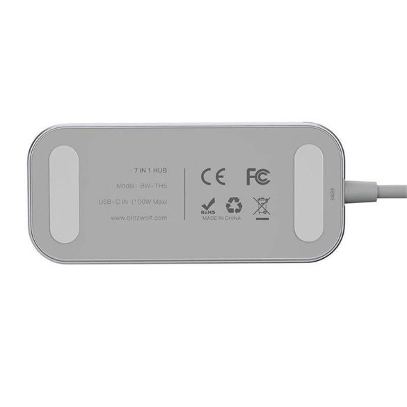 Adapter 7w1 HUB Blitzwolf BW-TH5 USB-C adapter