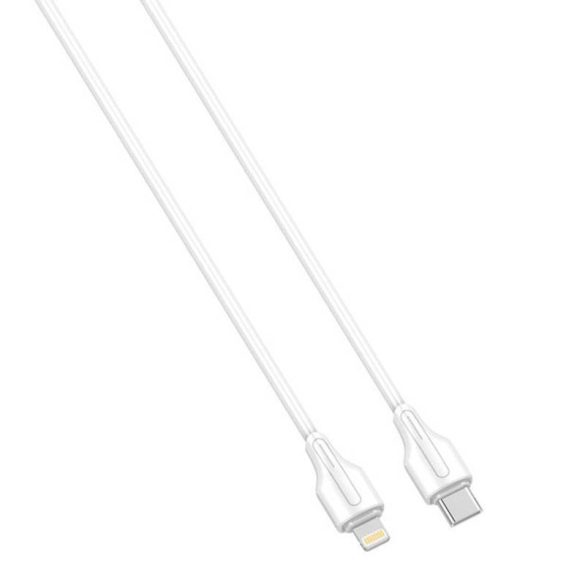 LDNIO LC122-I 2m, 30W USB-C - Lightning kábel, 2m, 30W