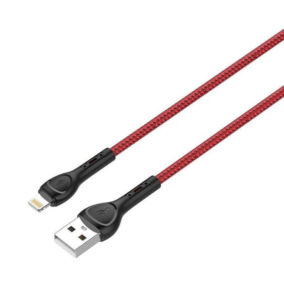 LDNIO LS482 2m USB - Lightning kábel (piros)