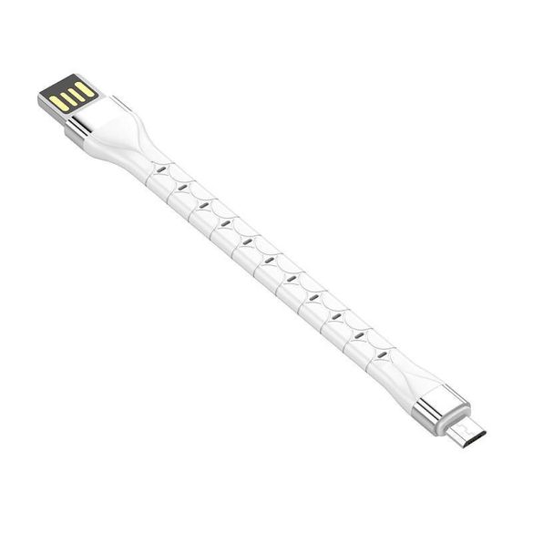 LDNIO LS50 0,15m USB - Micro USB kábel (fehér)